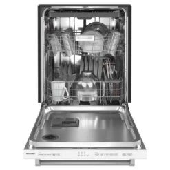 Lave-vaisselle Encastré KitchenAid à 39 Décibels Et Commandes Dissimulées, 24 Po, Blanc -Outsunnies Boutique 30006568d L