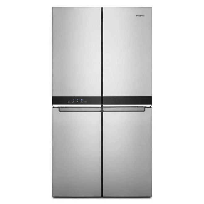 Réfrigérateur 4 Portes à Congélateur Inférieur De Whirlpool, Profondeur Comptoir, 36 Po, 19,4 Pi³, Acier Inoxydable 3 Réfrigérateur 4 Portes à Congélateur Inférieur De Whirlpool, Profondeur Comptoir, 36 Po, 19,4 Pi³, Acier Inoxydable