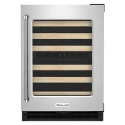 Cellier à Vin KitchenAid Avec Capacité De 46 Bouteilles, Sous-comptoir, 4,97 Pi³, Inox