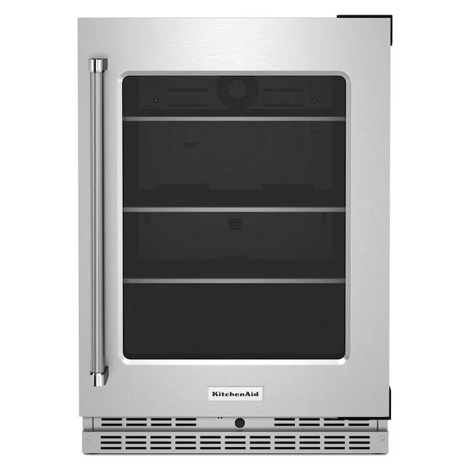 Réfrigérateur Sous-comptoir KitchenAid De 5,2 Pi³, Acier Inoxydable 3 Réfrigérateur Sous-comptoir KitchenAid De 5,2 Pi³, Acier Inoxydable