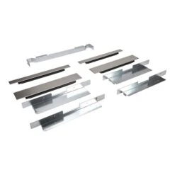Ensemble De Garnitures Latérales En Aluminium Pour Four Encastré 30 Po Whirlpool, Fini Acier Inoxydable
