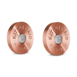 Ensemble De 2 Médaillons Cuivrés Pour Poignée De Cuisinière Style Commercial KitchenAid, Aluminium