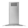 Hotte Hybride En Acier Inoxydable Et Verre à éclairage DEL Pour îlot Whirlpool, 30 Po, 400 Pi³/m -Outsunnies Boutique 30006726 L