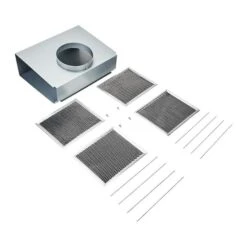 Enemble De Recyclage D'air En Aluminium Pour Hotte Murale De Cuisinière Universel Whirlpool