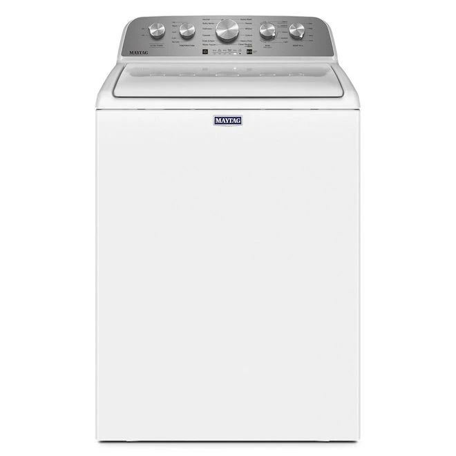 Laveuse Maytag à Chargement Vertical, Haute Efficacité, 5,2 Pi³, Blanc 3 Laveuse Maytag à Chargement Vertical, Haute Efficacité, 5,2 Pi³, Blanc