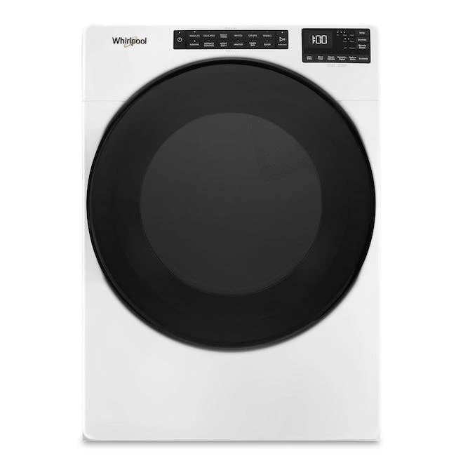 Sécheuse électrique 7,4 Pi³ Whirlpool, Blanche 3 Sécheuse électrique 7,4 Pi³ Whirlpool, Blanche