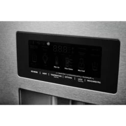 Réfrigérateur à Porte Française KitchenAid De 26,8 Pi3 Avec Distributeur De Glaçons Et D'eau (acier Inoxydable) 10 Réfrigérateur à Porte Française KitchenAid De 26,8 Pi3 Avec Distributeur De Glaçons Et D'eau (acier Inoxydable) -Outsunnies Boutique 30006858d L