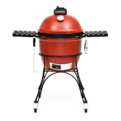 Barbecue Au Charbon Kamado Joe Big Joe Premium, 24 Po Rouge Vif