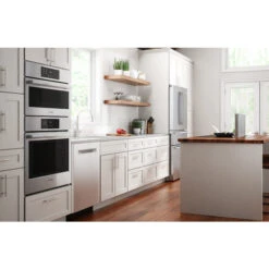 Combinaison Four Mural à Convection Et Micro-ondes De La Série 800 De Bosch, Auto-nettoyant, 30 Po, Acier Inoxydable -Outsunnies Boutique 30855160e L