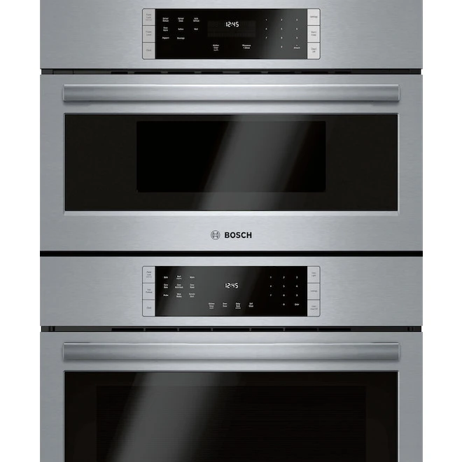 Four Mural Combiné Bosch à Convection, 30", Inox 4 Four Mural Combiné Bosch à Convection, 30", Inox – Image 2