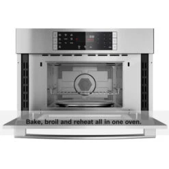 Four Mural Combiné Bosch, Convection, 1,6 Pi³, 24", Inox -Outsunnies Boutique 30855181c L