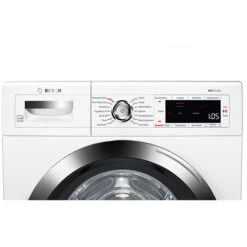 Laveuse Intelligente Bosch Série 800, Chargement Frontal, 24 Po, Blanche/acier Inoxydable -Outsunnies Boutique 30855195b L