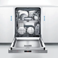 Lave-vaisselle Bosch, Encastré 18 Po Métal Acier Inoxydable Et Blanc -Outsunnies Boutique 30855305e L