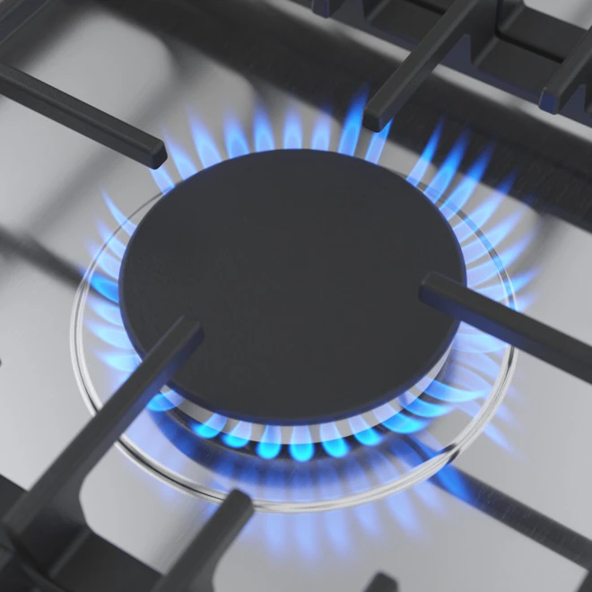 Surface De Cuisson Au Gaz De 36 Po Série 500 De Bosch, 5 Brûleurs, Acier Inoxydable 6 Surface De Cuisson Au Gaz De 36 Po Série 500 De Bosch, 5 Brûleurs, Acier Inoxydable – Image 4