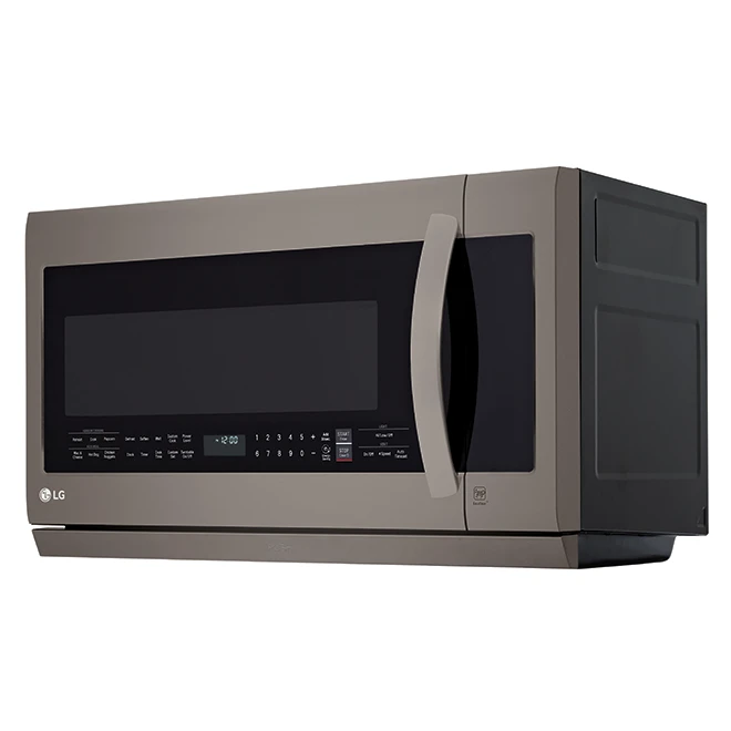 Micro-ondes Four-hotte LG, 2,2 Pi³, Acier Inoxydable Noir, Avec Hotte Coulissante ExtendaVent 4 Micro-ondes Four-hotte LG, 2,2 Pi³, Acier Inoxydable Noir, Avec Hotte Coulissante ExtendaVent – Image 2