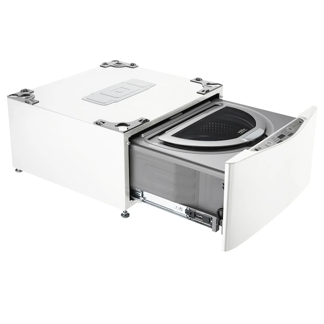 Laveuse-piédestal SideKick Par LG, Haute Efficacité, 1,1 Pi³, Blanc 7 Laveuse-piédestal SideKick Par LG, Haute Efficacité, 1,1 Pi³, Blanc – Image 5