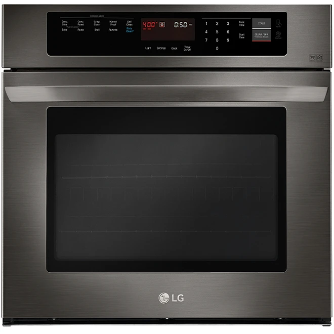 LG Four Mural à Convection Avec EasyClean(MD), 30po, Inox Noir 3 LG Four Mural à Convection Avec EasyClean(MD), 30po, Inox Noir