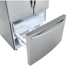 Réfrigérateur à Portes Françaises LG, 36 Po, 22,8 Pi³, Acier Inoxydable PrintProof -Outsunnies Boutique 30895171e L