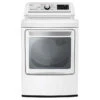 LG Sécheuse électrique Avec TurboSteam(MC), 7,3 Pi³, 27", Blanc 1 LG Sécheuse électrique Avec TurboSteam(MC), 7,3 Pi³, 27", Blanc -Outsunnies Boutique 30895179 L