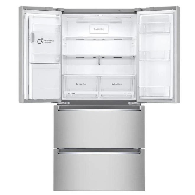 Réfrigérateur 4 Portes LG De 18,3 Pi³ à Profondeur Comptoir Avec SmartThinQ Et Machine à Glaçons, Acier Inoxydable 4 Réfrigérateur 4 Portes LG De 18,3 Pi³ à Profondeur Comptoir Avec SmartThinQ Et Machine à Glaçons, Acier Inoxydable – Image 2