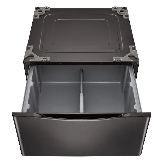 Piédestal Pour Laveuse LG 27 Po Avec Tiroir En Acier Noir 7 Piédestal Pour Laveuse LG 27 Po Avec Tiroir En Acier Noir – Image 5