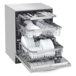 Lave-vaisselle Encastré LG QuadWash Intelligent, 24 Po, Acier Inoxydable -Outsunnies Boutique 30895243c L