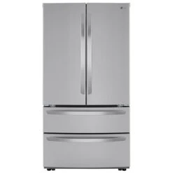Réfrigérateur à Portes Françaises LG Avec Congélateur à 2 Tiroirs, 26,9 Pi³, 36 Po, Acier Inoxydable