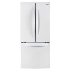 Réfrigérateur à Portes Françaises LG Avec SmartDiagnosis, 30 Po, 21,8 Pi³, Blanc