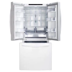 Réfrigérateur à Portes Françaises LG Avec SmartDiagnosis, 30 Po, 21,8 Pi³, Blanc -Outsunnies Boutique 30895255c L