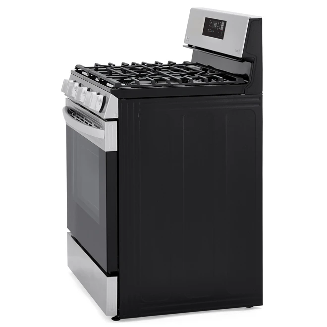 Cuisinière à Gaz Autoportante LG Avec Air Fry, 5 Brûleurs, 5,8 Pi³, 30 Po, Acier Inoxydable 6 Cuisinière à Gaz Autoportante LG Avec Air Fry, 5 Brûleurs, 5,8 Pi³, 30 Po, Acier Inoxydable – Image 4