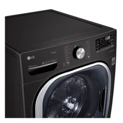 Laveuse à Chargement Frontal Avec TurboWash De LG, 5,8 Pi³, Acier Noir -Outsunnies Boutique 30895270e L