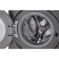 Laveuse à Chargement Frontal De 24 Po Avec Direct Drive AI Par LG, 2,6 Pi³, Acier Platine, Homologuée ENERGY STAR -Outsunnies Boutique 30895327e L