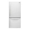 Réfrigérateur à Congélateur Inférieur à Profondeur Standard LG Certifié Energy Star, 22 Pi³ ,blanc 2 Réfrigérateur à Congélateur Inférieur à Profondeur Standard LG Certifié Energy Star, 22 Pi³ ,blanc -Outsunnies Boutique 30895329 L