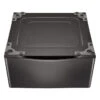 Piédestal LG Pour Laveuse/sécheuse De 29 Po (acier Inoxydable Noir) -Outsunnies Boutique 30895360 L