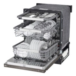 Lave-vaisselle Encastré 24 Po En Acier Inoxydable Noir LG, QuadWash Pro, Technologie TrueSteam Et Dynamic Dry 9 Lave-vaisselle Encastré 24 Po En Acier Inoxydable Noir LG, QuadWash Pro, Technologie TrueSteam Et Dynamic Dry -Outsunnies Boutique 30895371c L