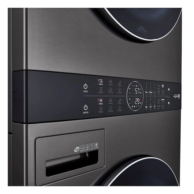 Ensemble Laveuse 5,2 Pi³ Et Sécheuse Gaz 7,4 Pi³ WashTower à Chargement Frontal LG, Centre De Commandes Central 7 Ensemble Laveuse 5,2 Pi³ Et Sécheuse Gaz 7,4 Pi³ WashTower à Chargement Frontal LG, Centre De Commandes Central – Image 5