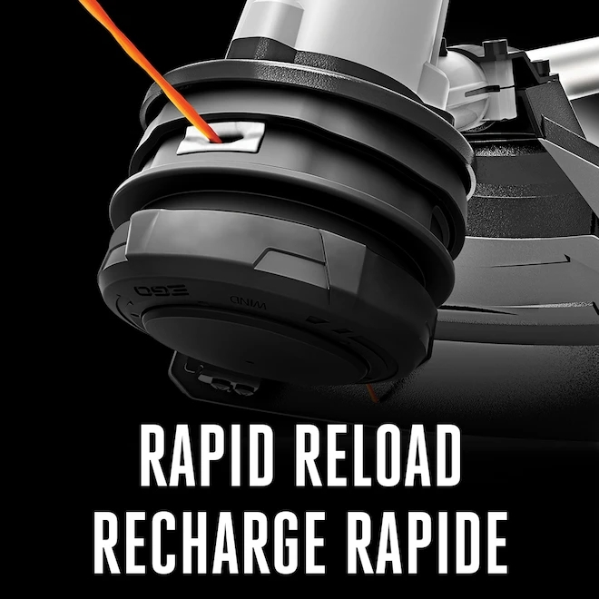 Coupe-bordure Sans Fil EGO POWER+ Manche Droit Avec Tête à Rechargement Rapide, 15 Po 56 V (outil Seulement) 4 Coupe-bordure Sans Fil EGO POWER+ Manche Droit Avec Tête à Rechargement Rapide, 15 Po 56 V (outil Seulement) – Image 2