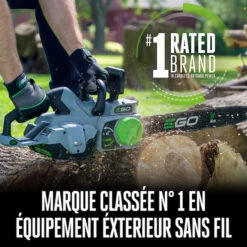 Scie à Chaîne électrique Sans Fil EGO POWER+ De 18 Po, 56 V, Lithium-ion (2 Piles) -Outsunnies Boutique 32165191e L