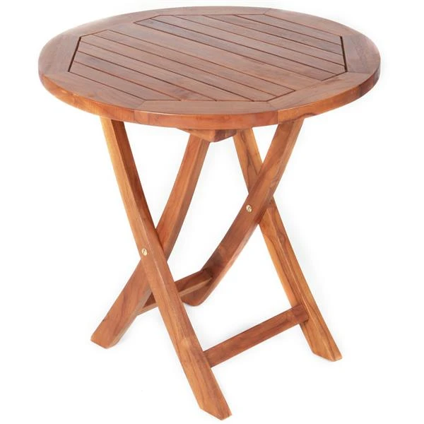 Table D'appoint En Teck All Things Cedar, 29 Pouces 3 Table D'appoint En Teck All Things Cedar, 29 Pouces
