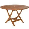 Table Ronde En Teck, 48"