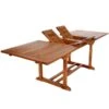 Table De Patio Extensible En Teck, 36"x 72" -Outsunnies Boutique 330033764 MainImage 001 l