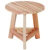 Table Trépied All Things Cedar Ronde, 21" -Outsunnies Boutique 330033765 MainImage 001 l