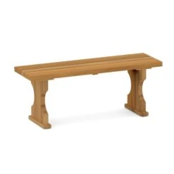 Banc De Parc Sans Dossier, 4 Pieds -Outsunnies Boutique 330033811 AlternateImage3 l