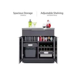 Armoires Gris Ardoise Pour Cuisine Extérieure, 3 Pièces 9 Armoires Gris Ardoise Pour Cuisine Extérieure, 3 Pièces -Outsunnies Boutique 330063368 AlternateImage5 l