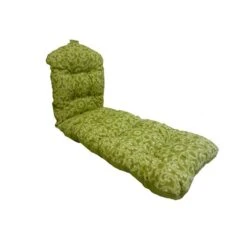 Coussin De Chaise Longue Bozanto - Vert - 70"