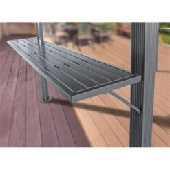 Abri Pour Barbecue En Aluminium Ventura, 5' X 8', Noir Charbon -Outsunnies Boutique 330605634 AlternateImage2 l