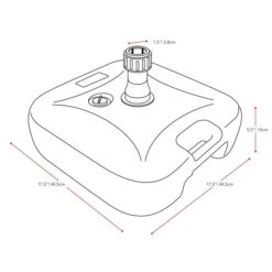 Base De Parasol -Outsunnies Boutique 330607993 AlternateImage2 l