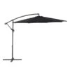 CorLiving Parasol De Terrasse Déporté Résistant Aux UV De 9,5 Pieds En Noir 2 CorLiving Parasol De Terrasse Déporté Résistant Aux UV De 9,5 Pieds En Noir -Outsunnies Boutique 330608046 MainImage 001 l