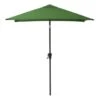 CorLiving Parasol De Patio Inclinable Carré De 9 Pieds En Vert Forêt -Outsunnies Boutique 330608049 MainImage 001 l