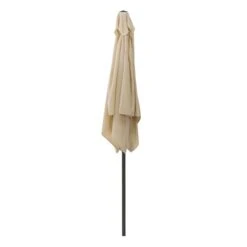 CorLiving Parasol Carré Inclinable De 9 Pieds En Blanc Chaud -Outsunnies Boutique 330608057 AlternateImage4 l